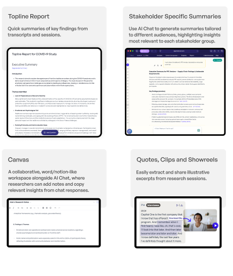DoReveal report builder output