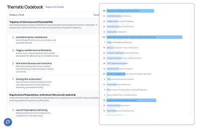 Thematic analysis preview